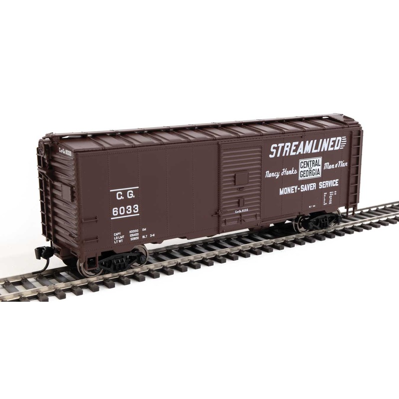 Walthers Mainline 910-2730 HO 40' AAR Modified 1937 Boxcar Central of Georgia CG 6033