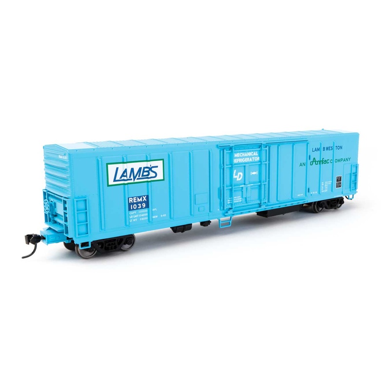 Walthers Mainline 910-3987 HO Scale 57' Mechanical Reefer Lamb Weston REMX 1039