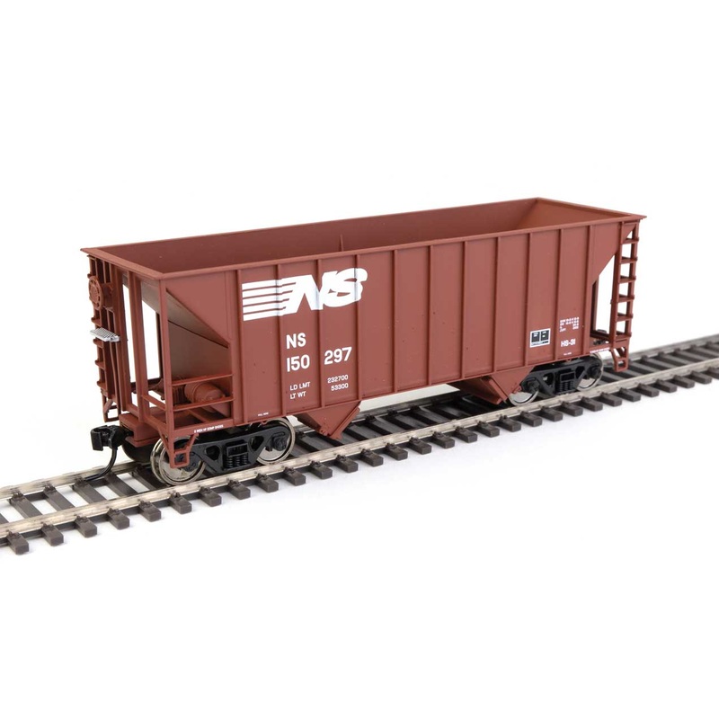 Walthers MainLine 910-56614 100 Ton 2 Bay Hopper Norfolk Southern NS 150297