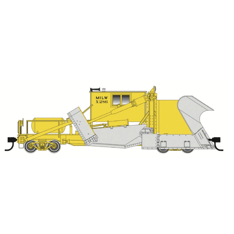 Walthers Proto 920-110129 Jordan Spreader Milwaukee Road MILW X-286