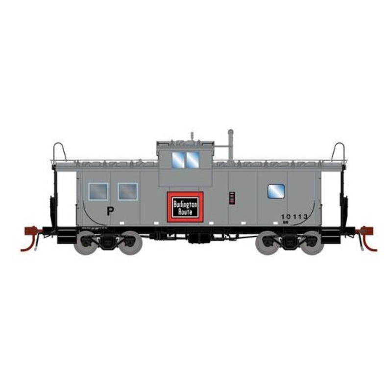 Athearn Genesis G78565 HO Scale ICC Caboose Burlington Northern BN 10113 with Lights