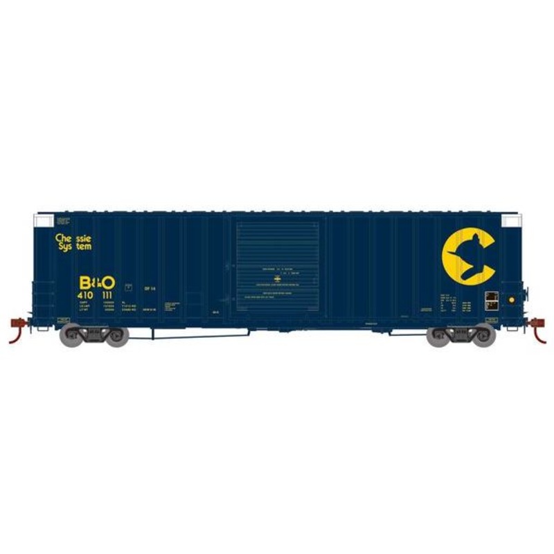Athearn RTR 72832 HO Scale 60' ICC High Cube Boxcar Chessie System B&O 410111