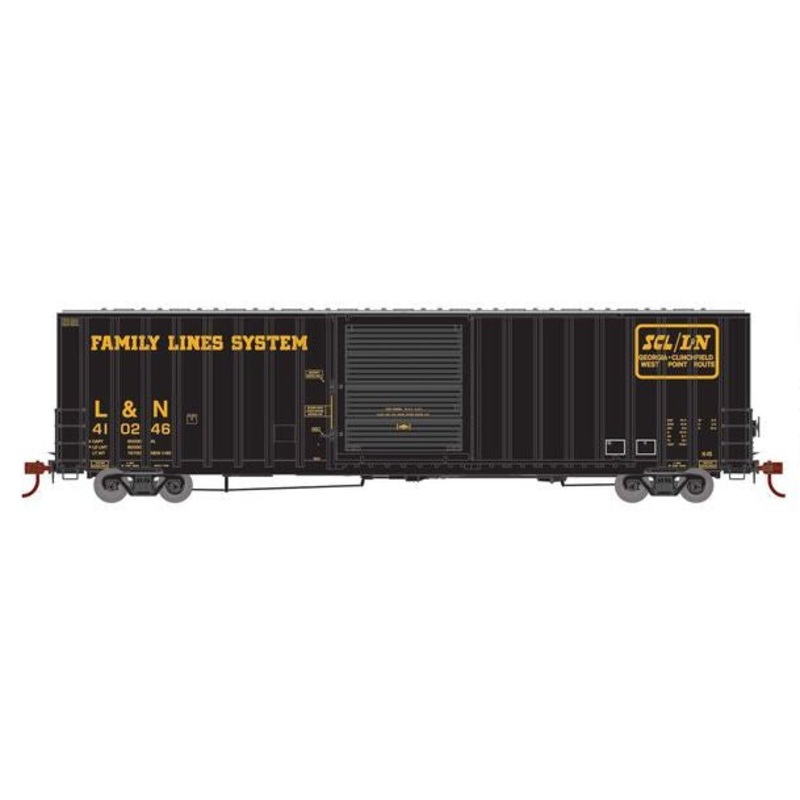 Athearn RTR 72837 HO Scale 60' ICC High Cube Boxcar Family Lines System L&N 410246