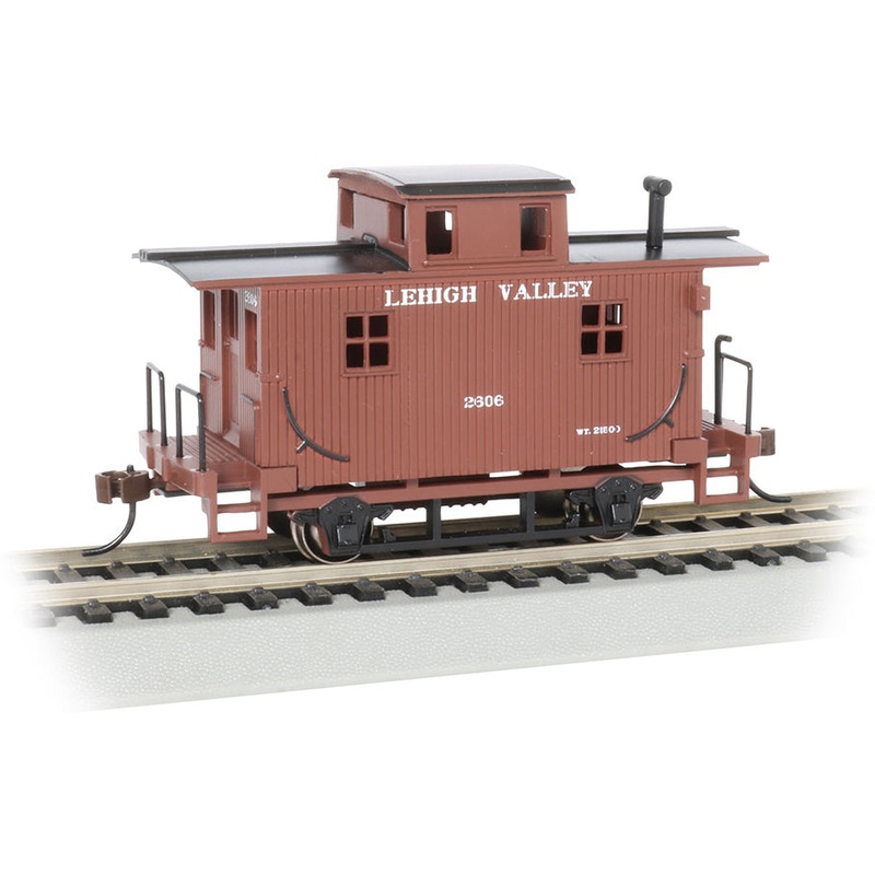 Bachmann 18405 HO Scale Bobber Caboose Lehigh Valley VL