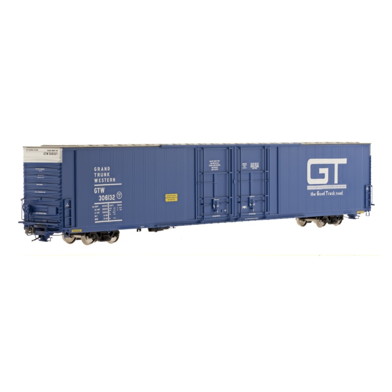 Class One Model Works FC00311 HO Scale Thrall 86' 4 Door Boxcar Grand Trunk Western GTW 306156