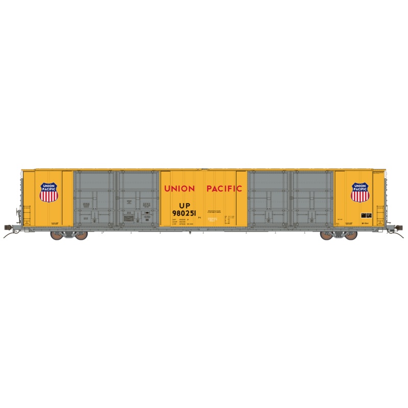 Class One Model Works FC00427 HO Scale Thrall 86' 8 Door Boxcar Union Pacific UP 980251