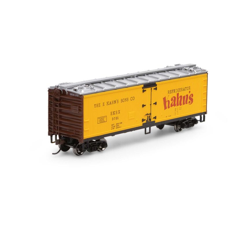 Roundhouse 98496 HO Scale 40' Wood Reefer Kahn's EKSK 3721