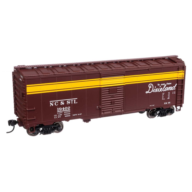Walthers Mainline 910-1366 HO Scale 40' AAR 1944 Boxcar NC&StL 19402