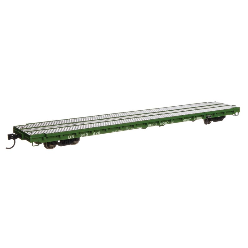 Walthers Mainline 910-5388 HO Scale 60' PS Flatcar Burlington Northern BN 630820