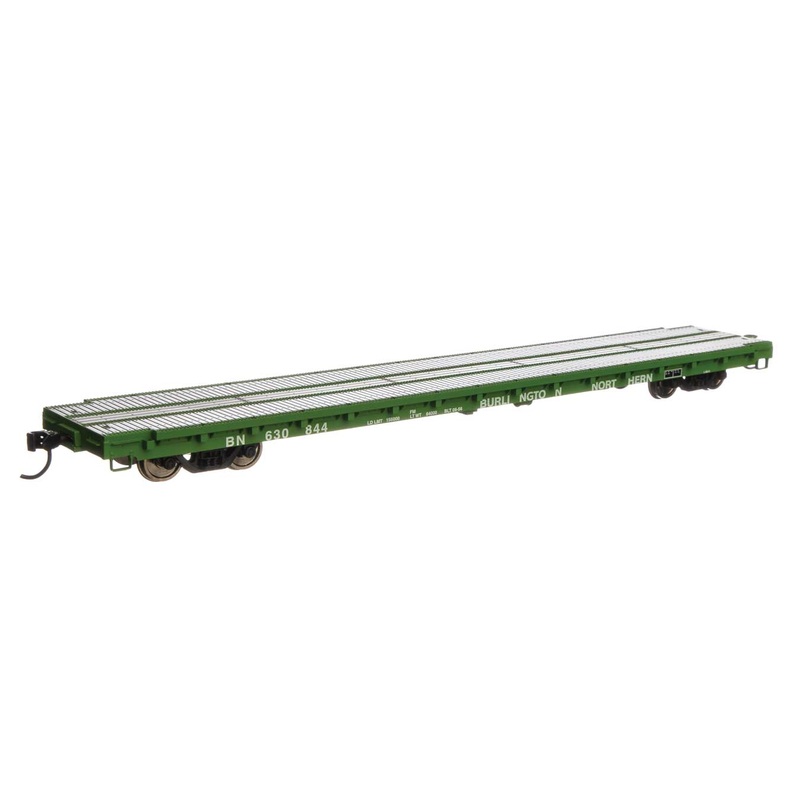 Walthers Mainline 910-5390 HO Scale 60' PS Flatcar Burlington Northern BN 630844