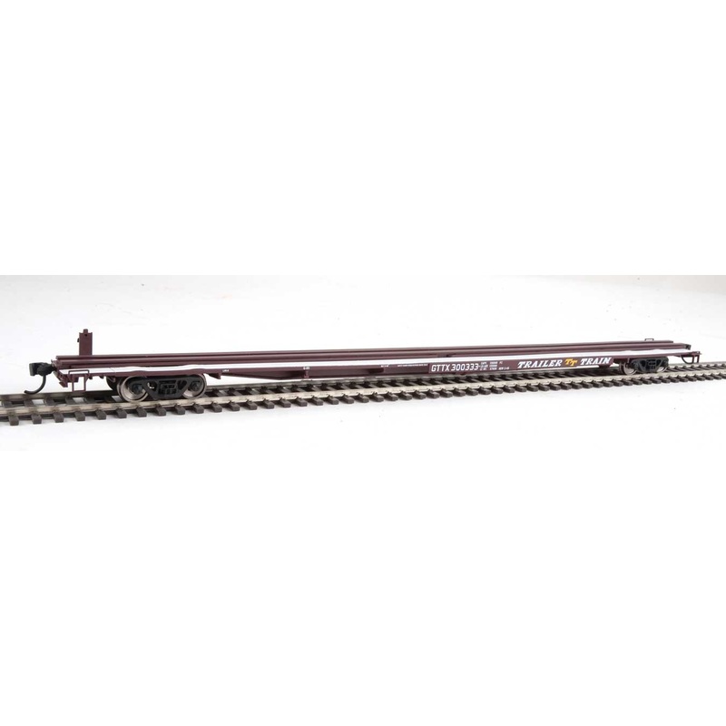 Walthers Mainline 910-5516 HO Scale G85 85' Flatcar Trailer Train GTTX 300333