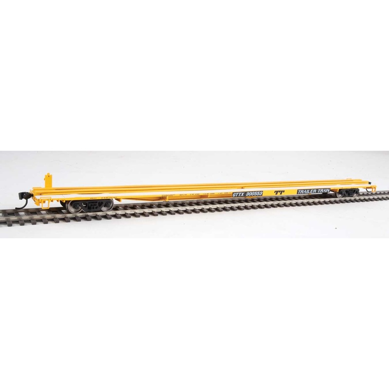 Walthers Mainline 910-5521 HO Scale G85 85' Flatcar Trailer Train GTTX 300553