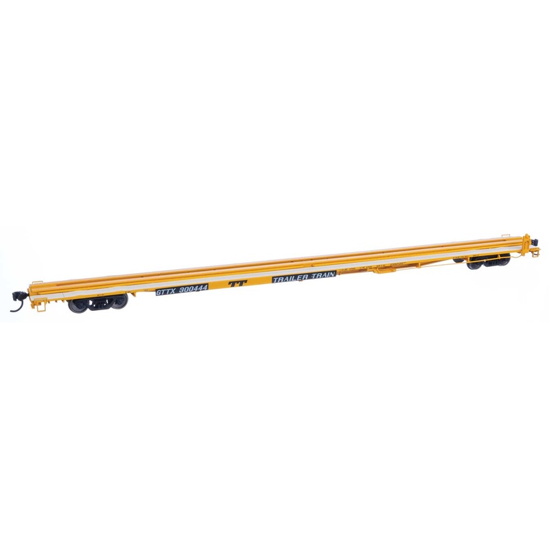 Walthers Mainline 910-5556 HO Scale G85 85' Flatcar Trailer Train GTTX 300444