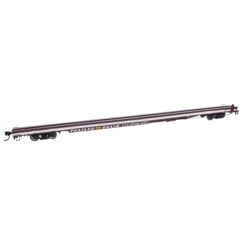 Walthers Mainline 910-5563 HO Scale G85 85' Flatcar Trailer Train TTX 300129