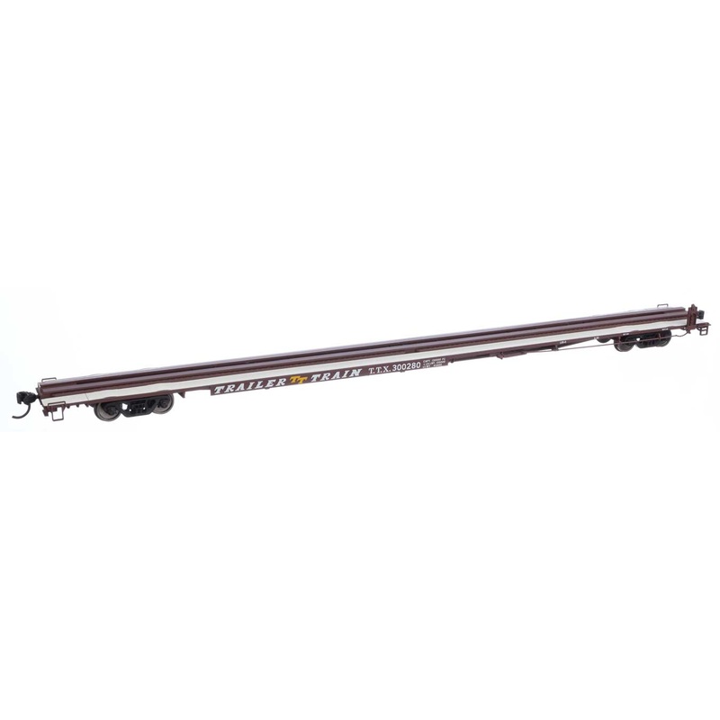 Walthers Mainline 910-5566 HO Scale G85 85' Flatcar Trailer Train TTX 300280