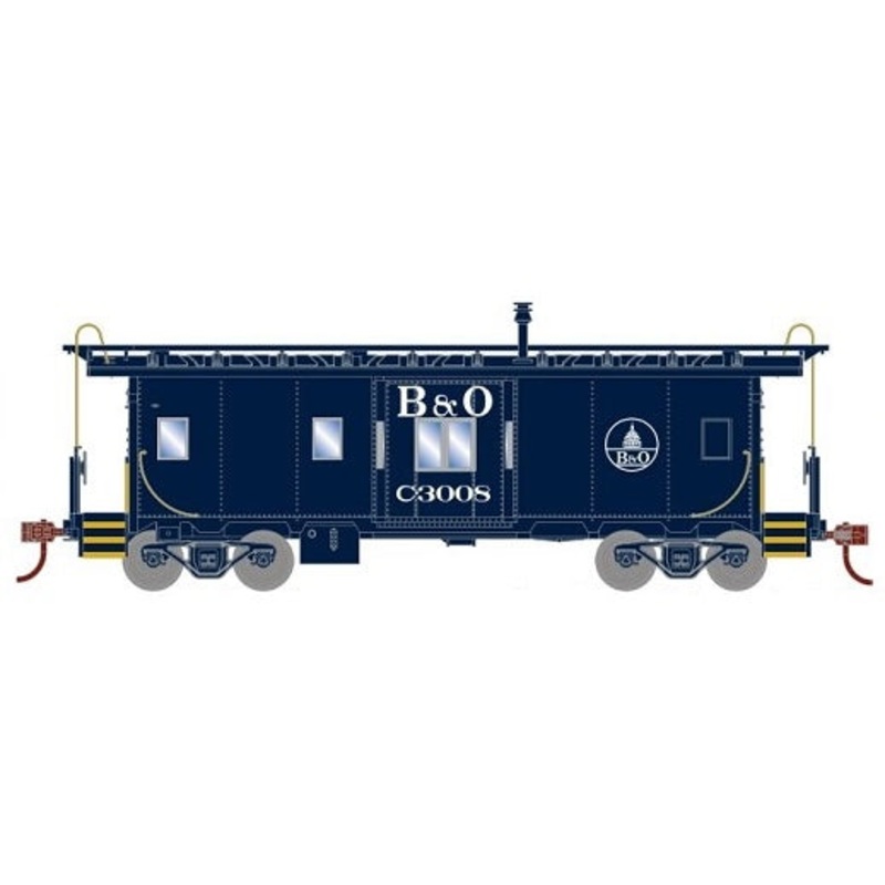 Athearn 75000 HO Scale Bay Window Caboose Baltimore & Ohio B&O C-3008 - NOS