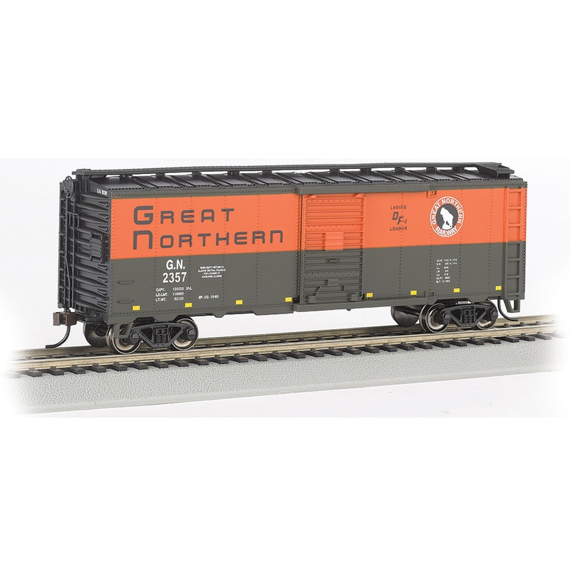 Bachmann 16001 HO Scale 40' Boxcar Great Northern GN 2357