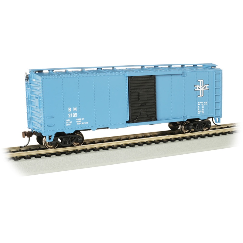 Bachmann 16003 HO Scale 40' Boxcar Boston & Maine B&M 2109