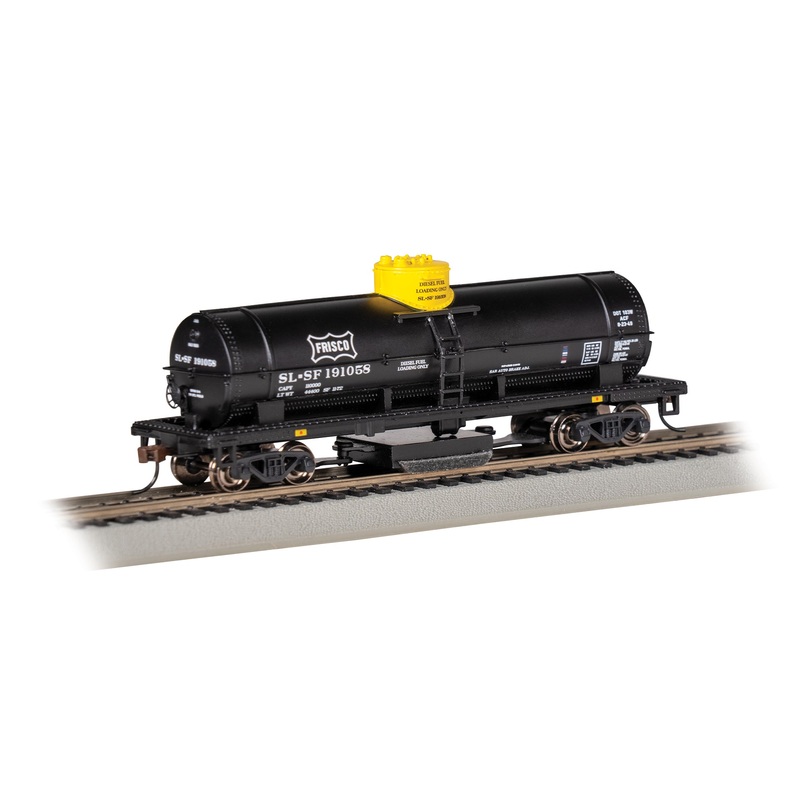 Bachmann 16309 HO Scale Track Cleaning Tank Car Frisco "Diesel Fuel" SLSF 191058