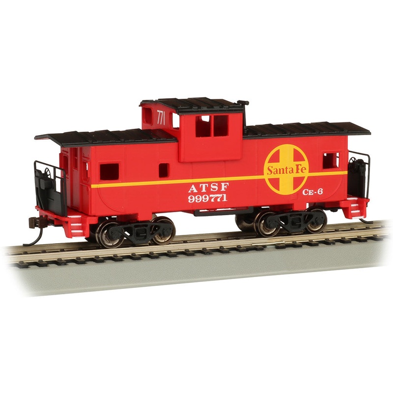 Bachmann 17704 HO Scale Wide Vision Caboose Santa Fe ATSF 999771