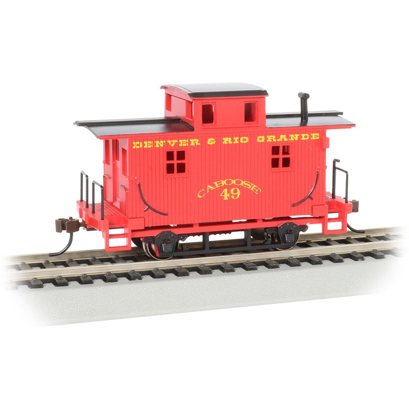 Bachmann 18407 HO Scale Bobber Caboose Rio Grande D&RGW