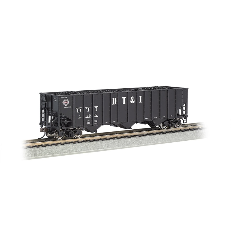 Bachmann 18730 HO Scale 100 Ton 3 Bay Hopper DT&I