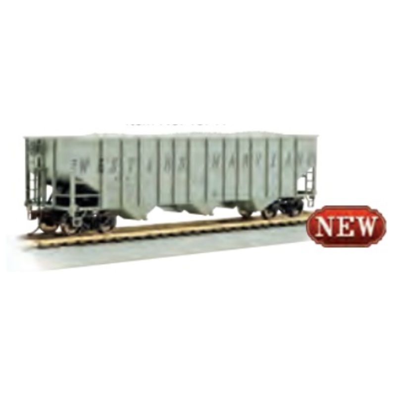 Bachmann 18748 HO Scale 100 Ton 3 Bay Hopper Western Maryland WM 63894