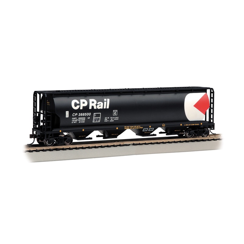 Bachmann 19129 HO Scale 4 Bay Covered Hopper Canadian Pacific CP Rail