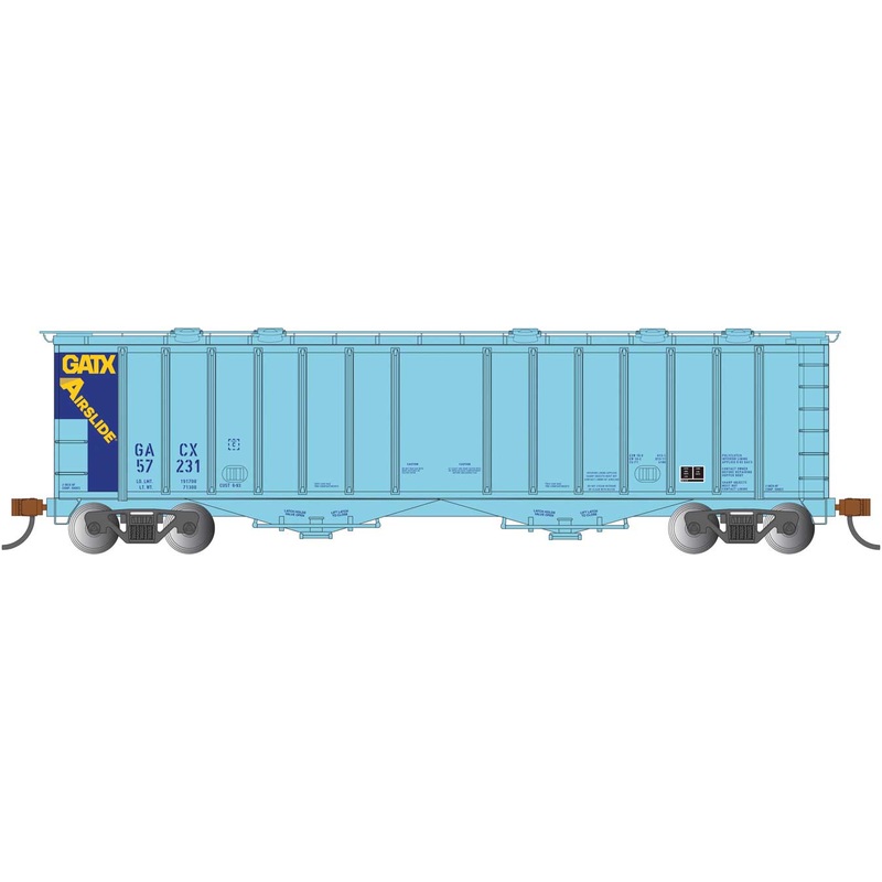 Bachmann 70622 HO Scale GATX 4180 Airslide Hopper GATX 57231