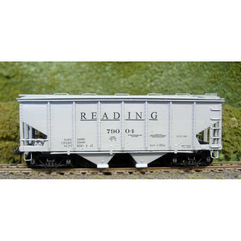 Bethlehem Car Works Sparrows Point SP-111 HO Scale Reading Class LOA Cement Hopper Kit