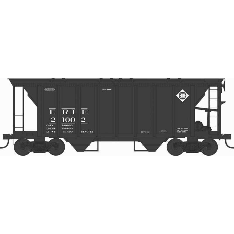 Bowser 43261 HO Scale H34 Covered Hopper Erie 21033