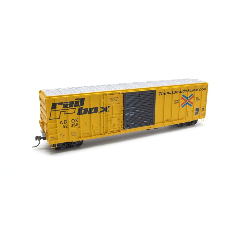 Exactrail Evolution EE1805-16 HO Scale FMC 5277 Combo Door Boxcar Railbox ABOX 52407