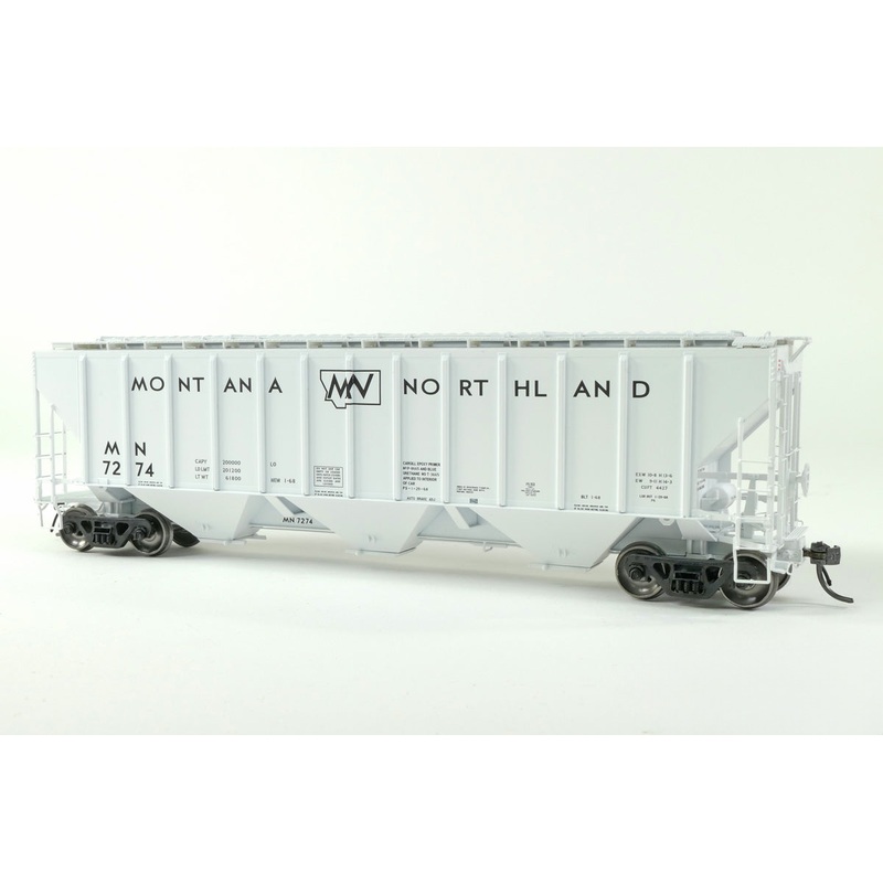 Home Shops HFH-011-002 HO Scale PS 4427 Covered Hopper Montana Northland MN 7425