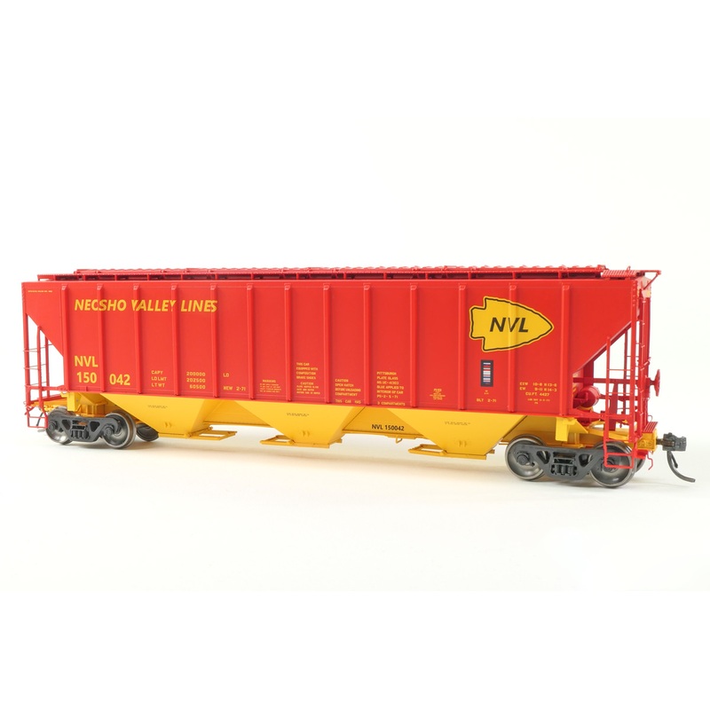 Home Shops HFH-012-001 HO Scale PS 4427 Covered Hopper Neosho Valley Lines NVL 150042