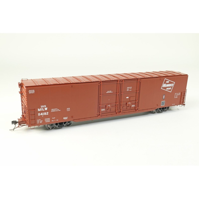 Tangent Scale Models 33014 Greenville 60 Double Door Box Car Milwaukee Road #'s Vary