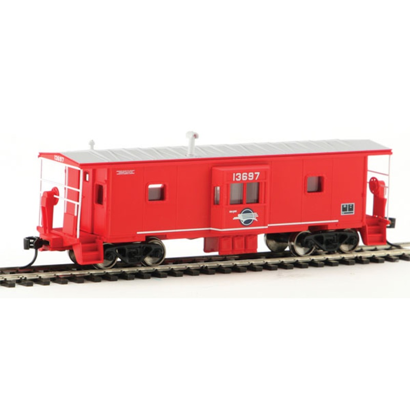 Walthers Mainline 910-8656 International Bay Window Caboose, Missouri Pacific MP #13697