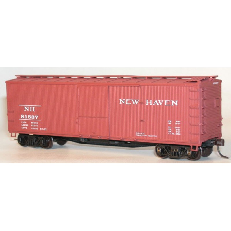 Accurail 46209 HO Scale 40' USRA Wood Double Sheathed Boxcar Kit New Haven NH