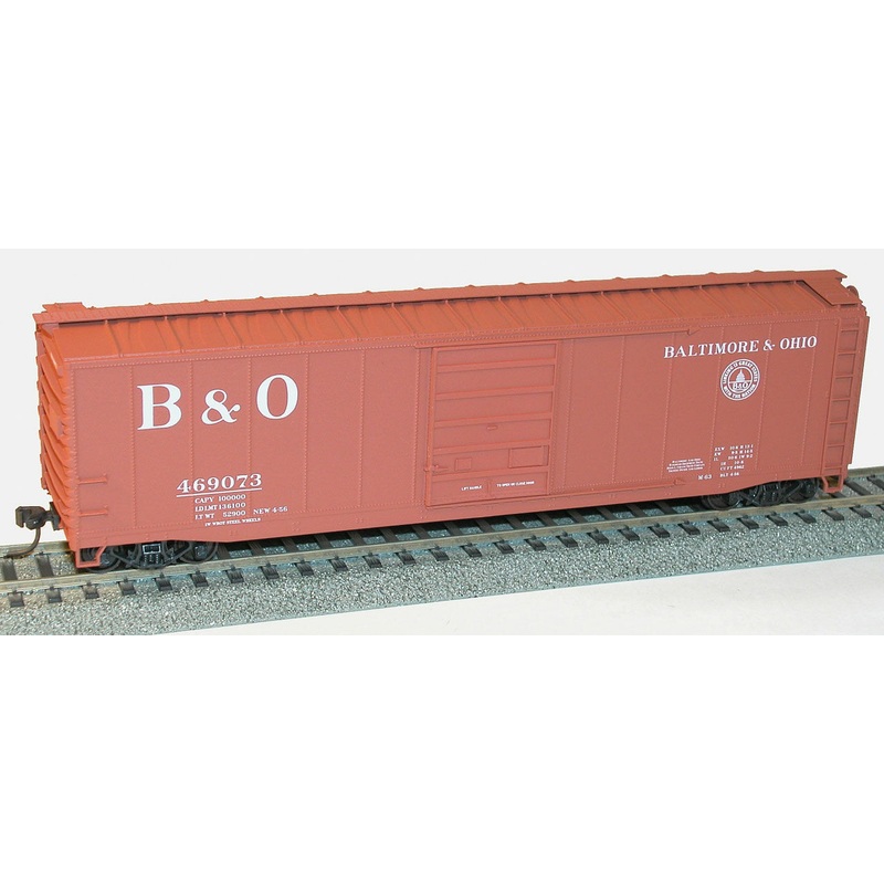 Accurail 5503 HO Scale 50' Steel Boxcar Kit Baltimore & Ohio B&O 469703