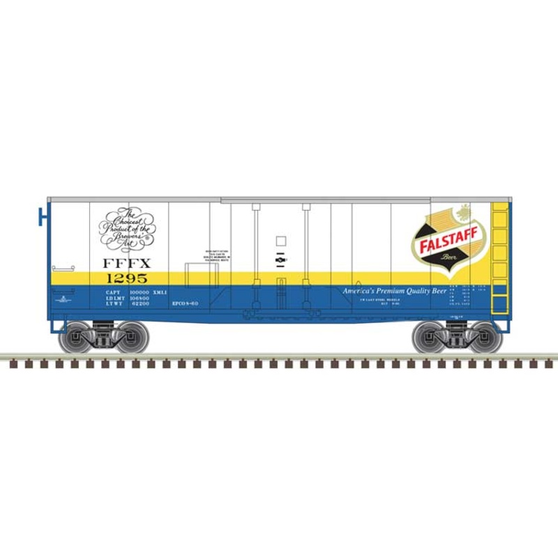 Atlas Trainman 20007238 HO Scale 40' Plug Door Boxcar Fallstaff Beer 1223