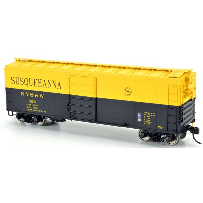 Bowser 42459 HO Scale 40' Boxcar Susquehanna NYS&W 523