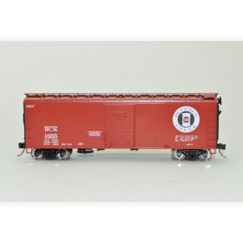 Bowser 43148 HO Scale 40' Boxcar Buffalo Creek BCK 1602