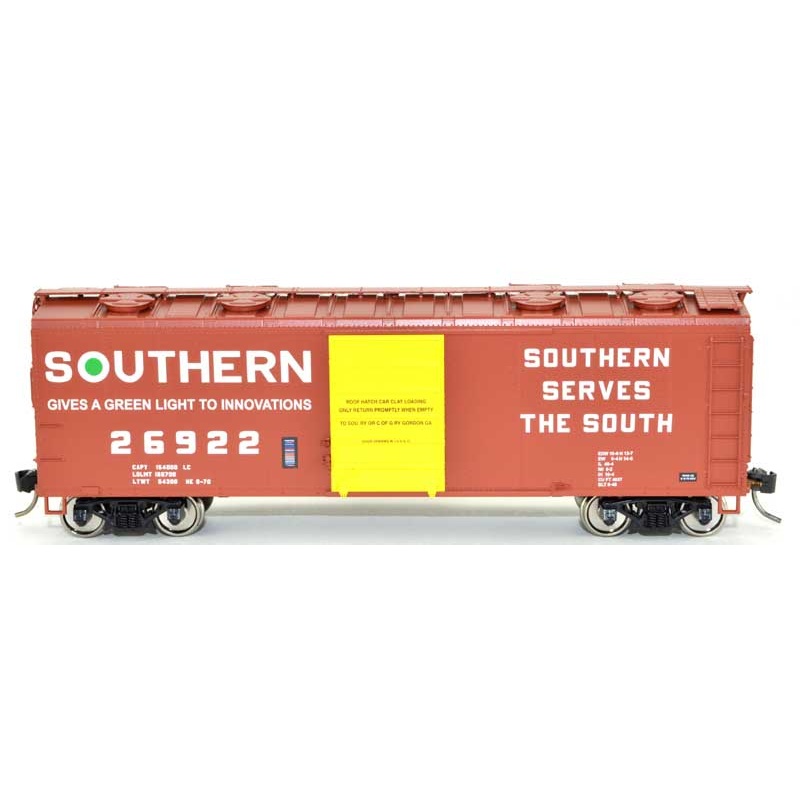 Bowser 43175 HO Scale 40' Boxcar with Hatches Southern 26922
