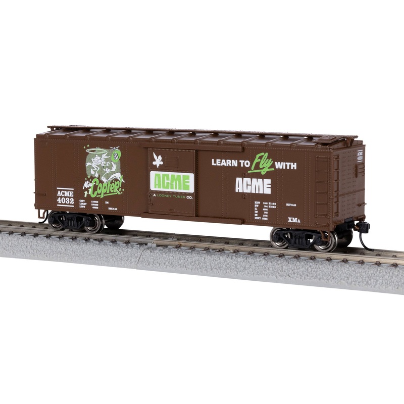 Lionel 2454230 HO Scale 40' Boxcar Looney Tunes Acme Mini Copter