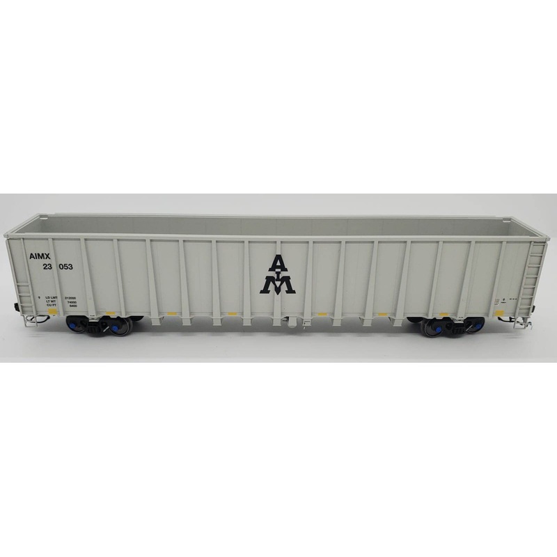 OVRTRAINS 64106 HO Scale NSC 6400 Scrap/Trash Gondola AIMX (Gray) 23010