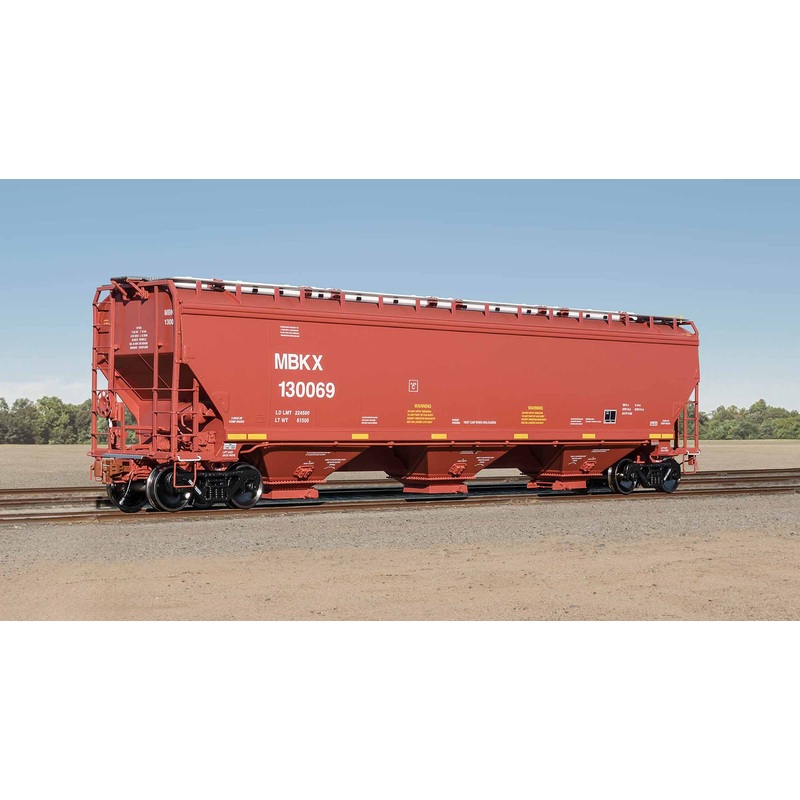 ScaleTrains Rivet 40321 HO Scale Gunderson 5188 Covered Hopper MBKX 130069