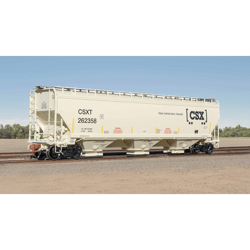 ScaleTrains Rivet 40398 HO Scale Gunderson 5188 Covered Hopper CSXT 261514