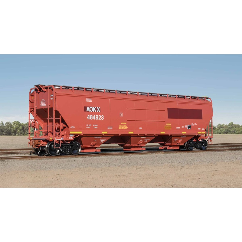 ScaleTrains Rivet 40411 HO Scale Gunderson 5188 Covered Hopper Ex-BNSF AOKX 484923