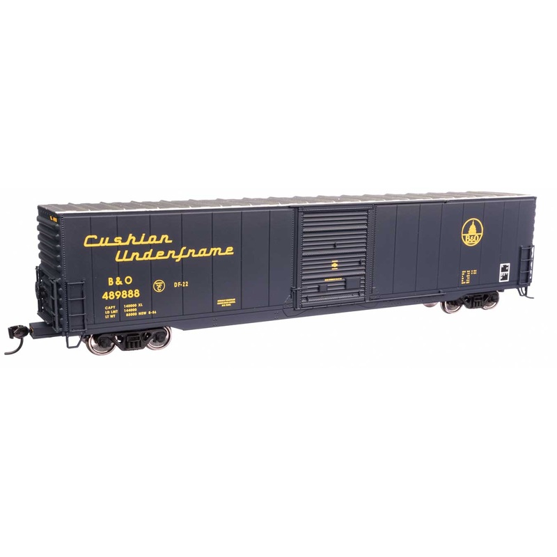Walthers 910-3355 HO Scale 60' PS Single Door Auto Parts Boxcar Baltimore & Ohio B&O 489888