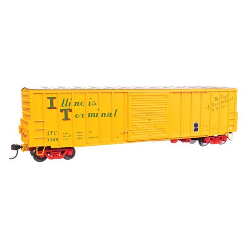 Walthers 910-46015 HO Scale 50' ACF Boxcar Illinois Terminal ITC 7349