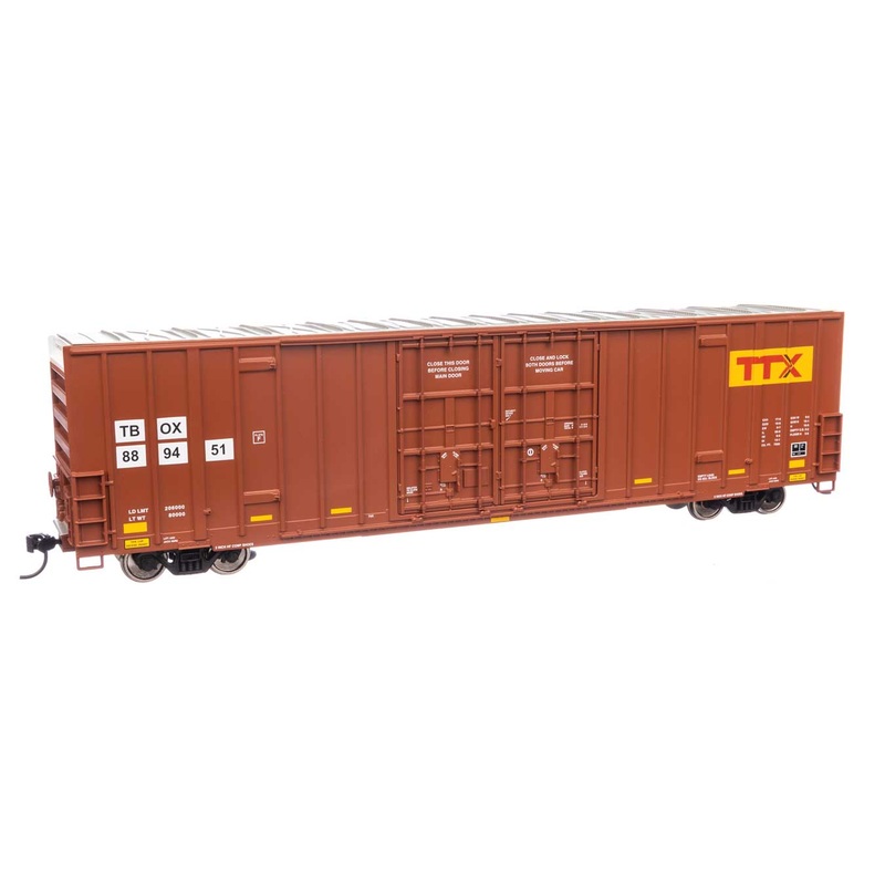 Walthers Mainline 910-3038 HO Scale 60' High Cube Boxcar TTX Patch TBOX 889451
